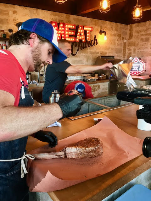 Meat Church Barbecue School in Waxahachie at Meat Church