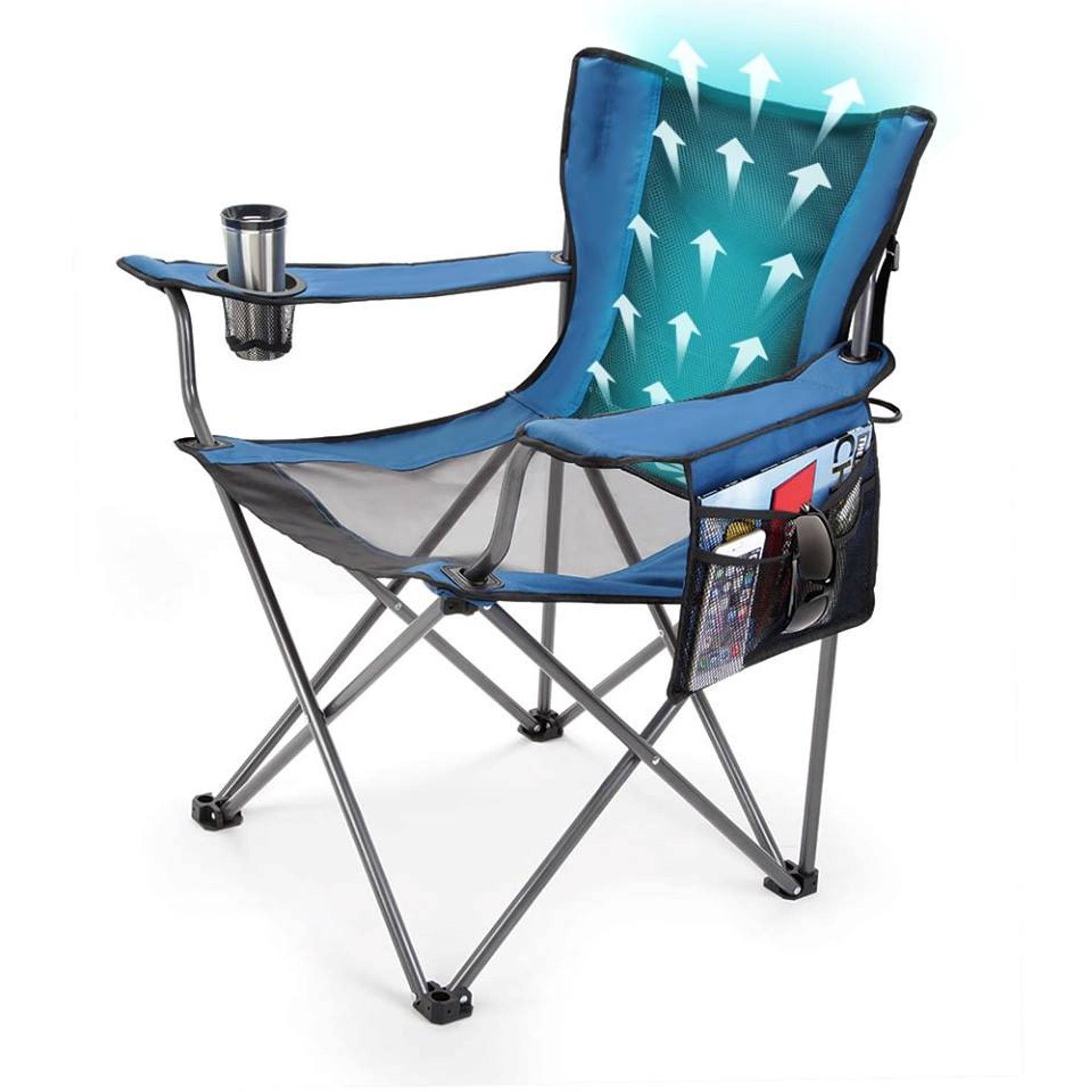 Traveling Breeze Cooling Chair Review - Tailgating Challenge