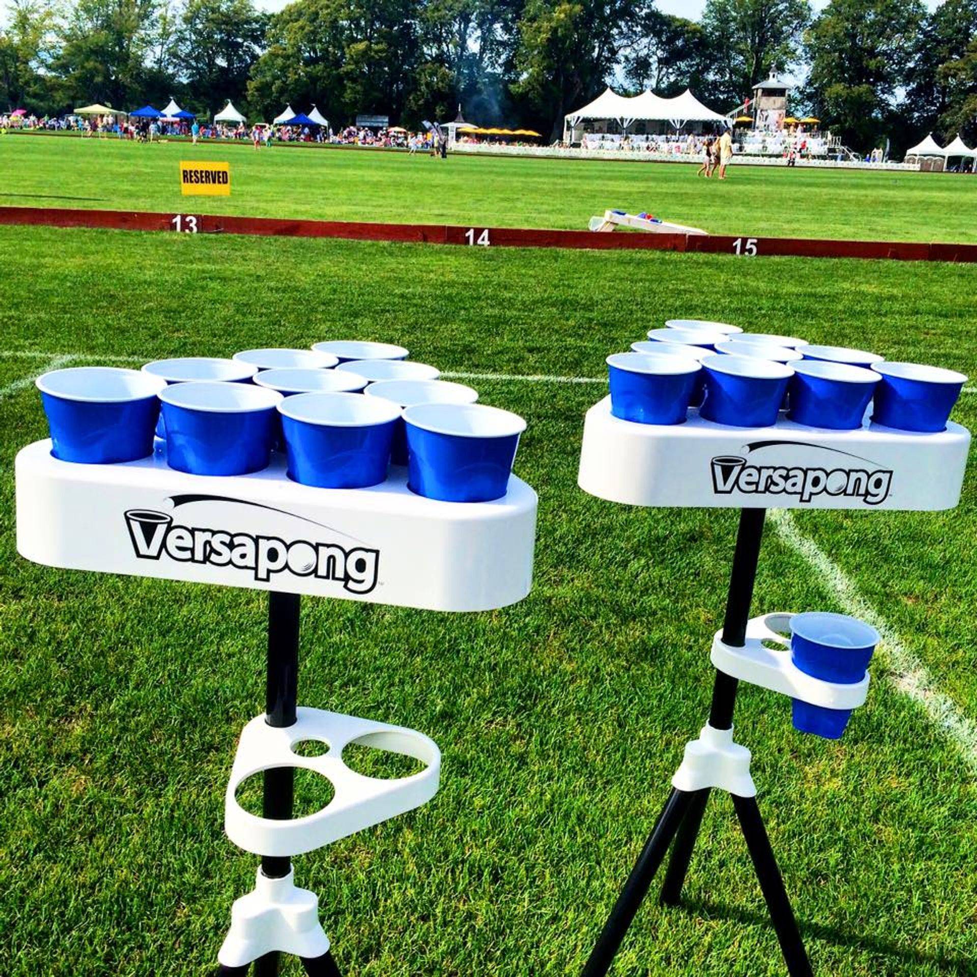 Versapong Portable Beer Pong Table/Tailgate Game with Backpack Carry Case  and Balls