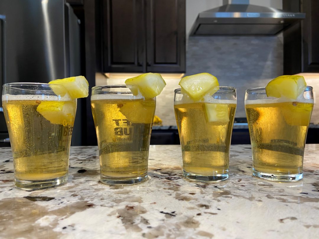 Homemade Pickle Beer