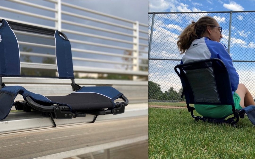 2 in 1 Stadium Seat Review - Tailgating Challenge