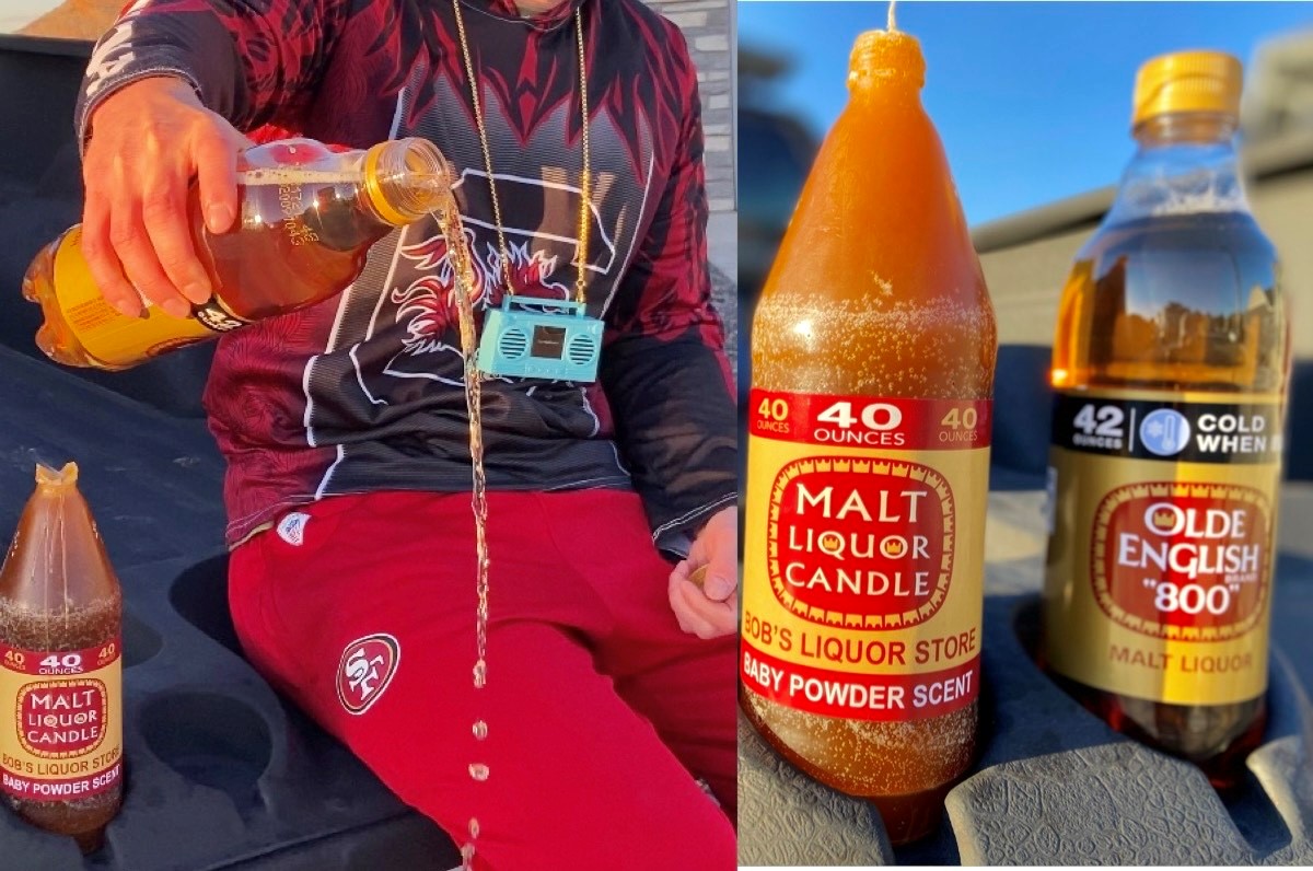 Red - 40 oz Bottle