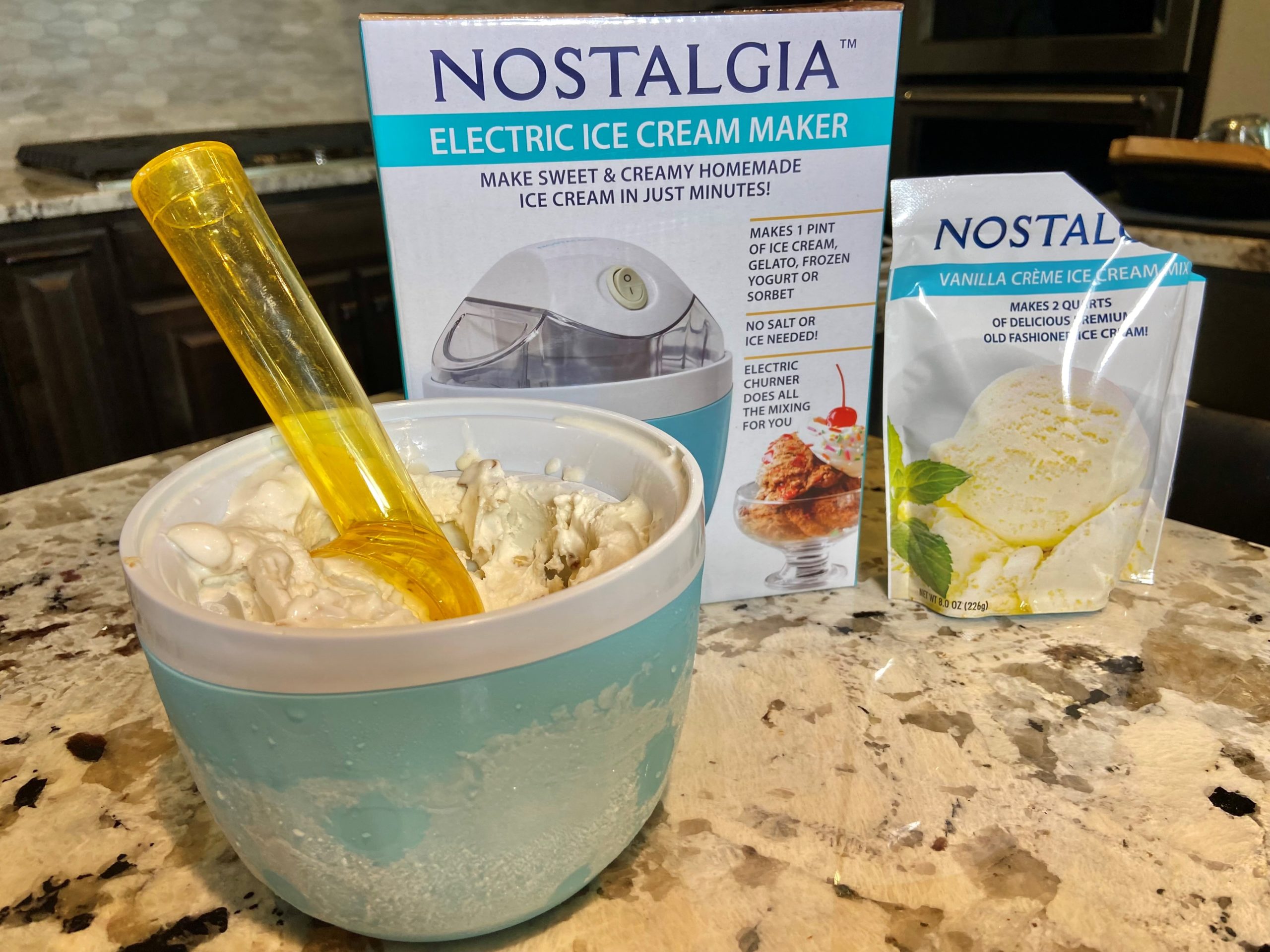  Nostalgia Electric Ice Cream Maker - Old Fashioned