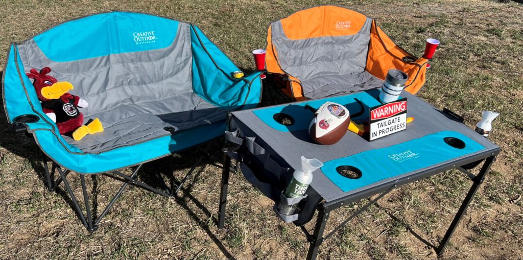 tailgating loveseat