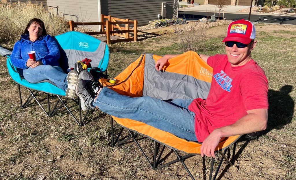 tailgating loveseat