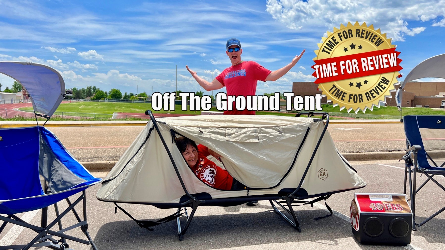 Kamp Rite Off the Ground Tent Review - Tailgating Challenge