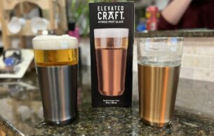 elevated craft unique pint glass